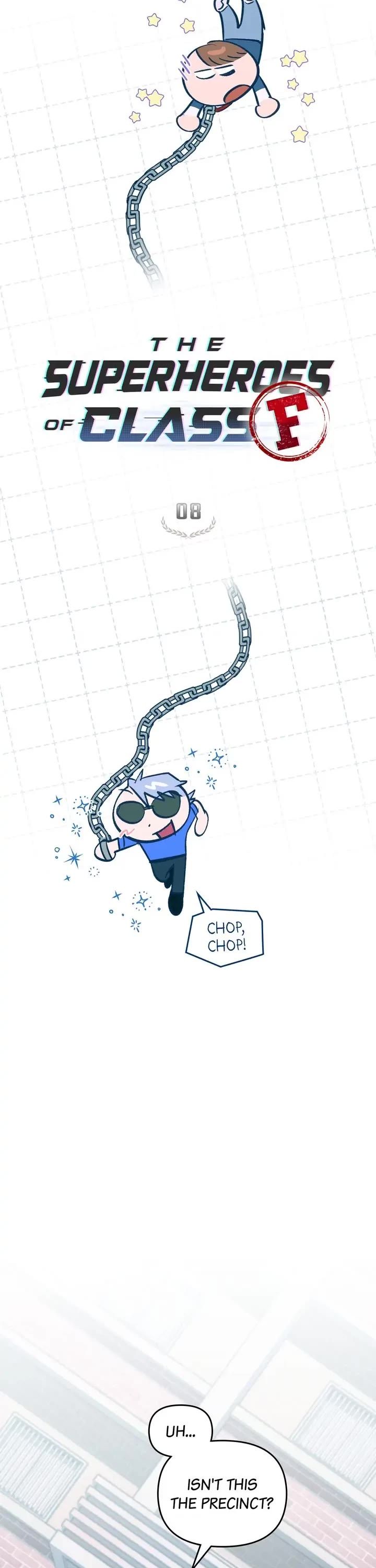 The Superheroes of Class F Chapter 8 page 8 - Chapter 8