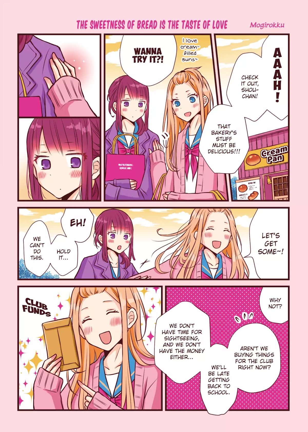 The Sweetness of Bread is the Taste of Love Chapter 0 page 1 - Chapter 0: Oneshot