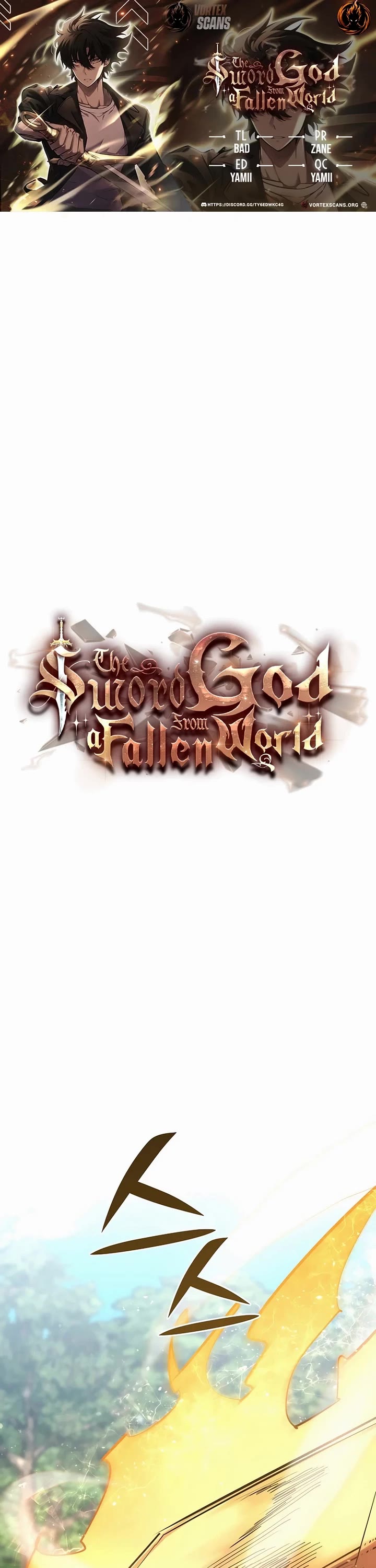 The Sword God From the Destroyed World Chapter 37 page 1 - Chapter 37