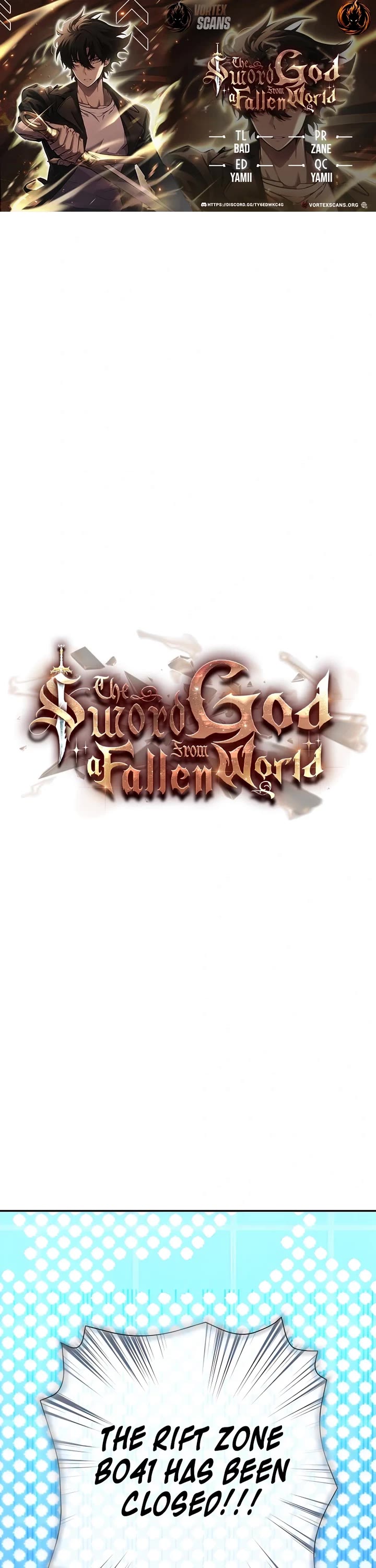 The Sword God From the Destroyed World Chapter 42 page 1 - Chapter 42