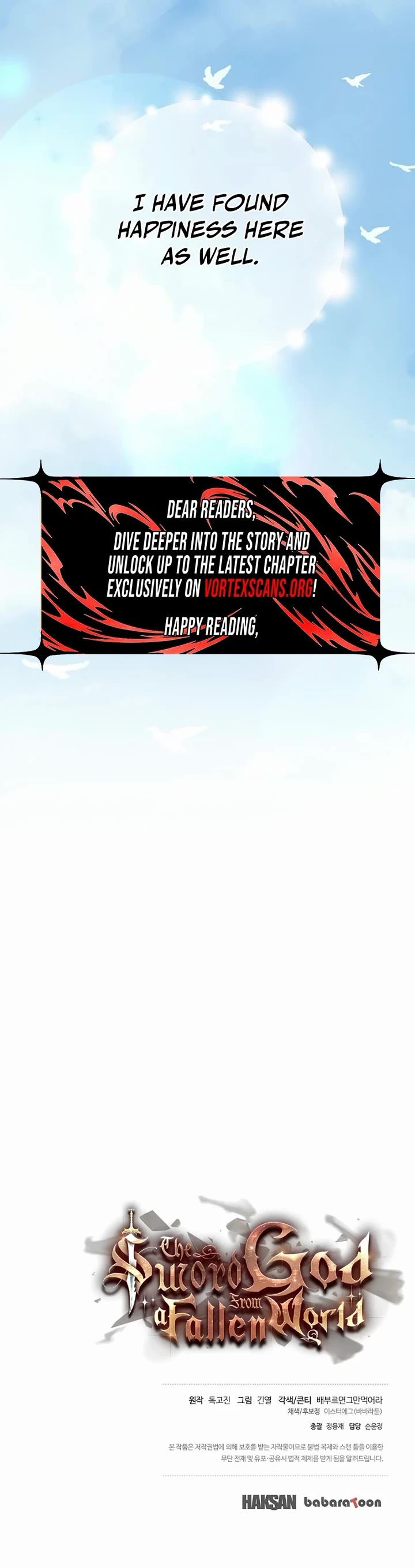 The Sword God From the Destroyed World Chapter 51 page 60 - Chapter 51 [END]