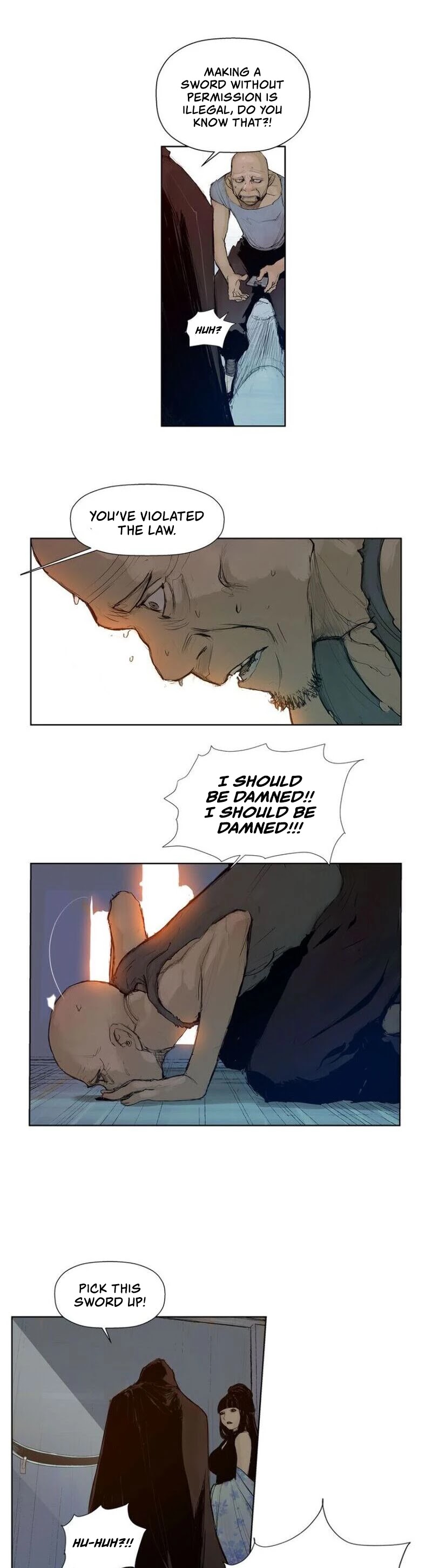 The Sword of Glory Chapter 3 page 10 - Chapter 3: The Sword Which Was Chopped Into Two