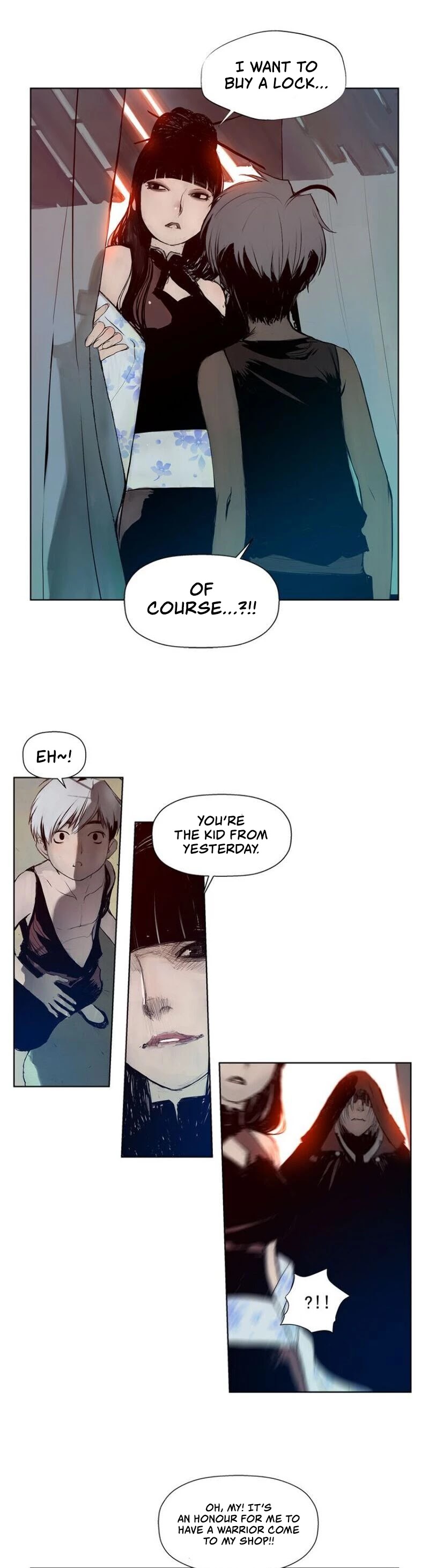 The Sword of Glory Chapter 3 page 2 - Chapter 3: The Sword Which Was Chopped Into Two