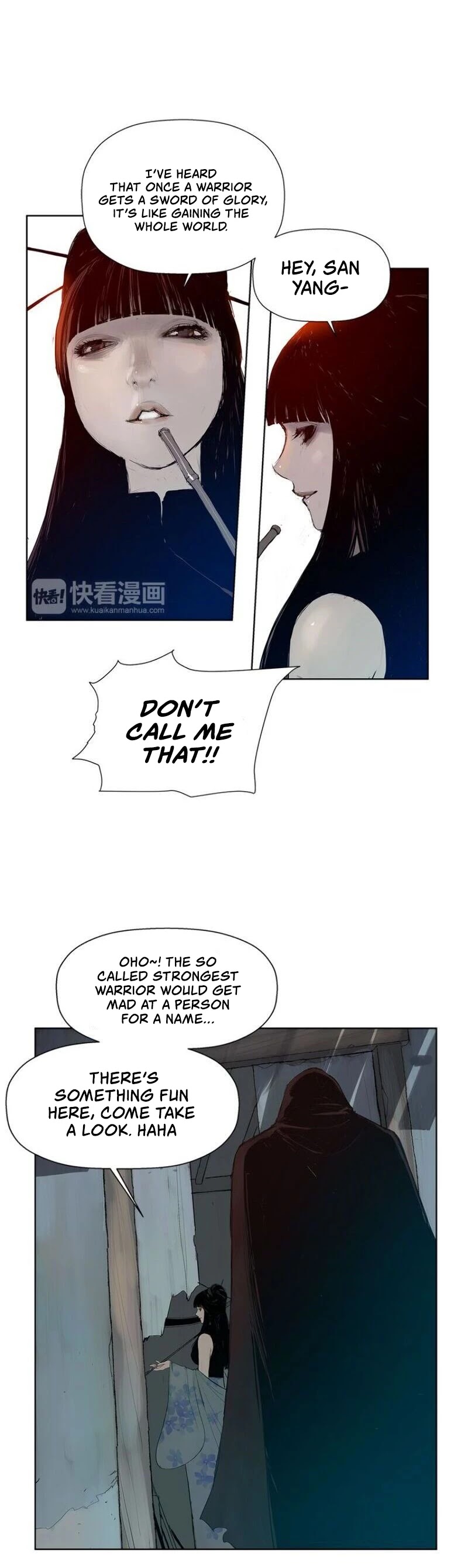 The Sword of Glory Chapter 3 page 7 - Chapter 3: The Sword Which Was Chopped Into Two