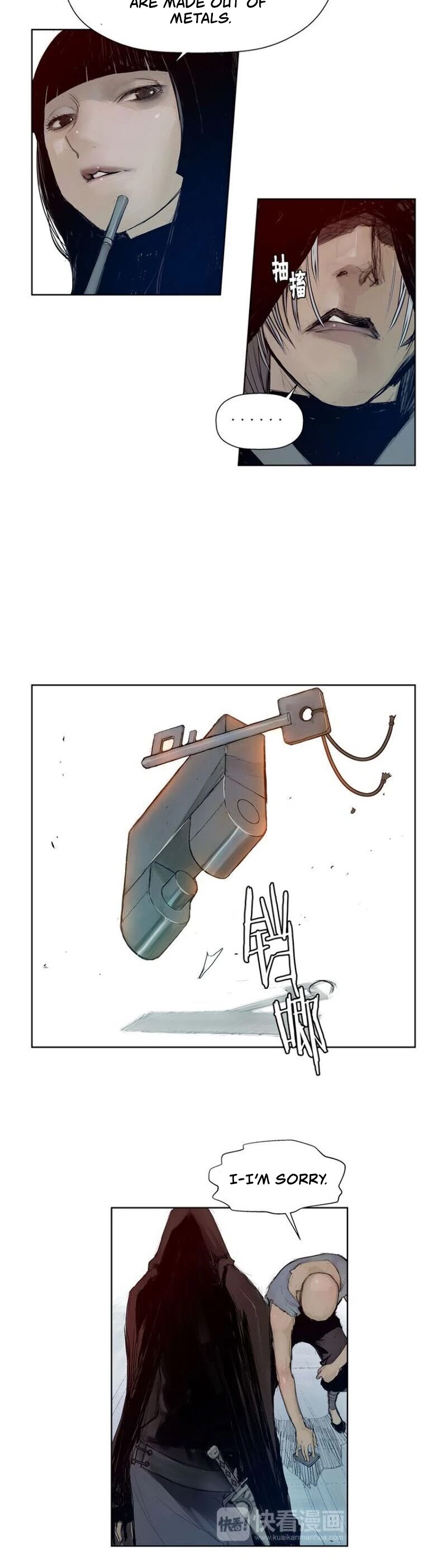 The Sword of Glory Chapter 3 page 9 - Chapter 3: The Sword Which Was Chopped Into Two
