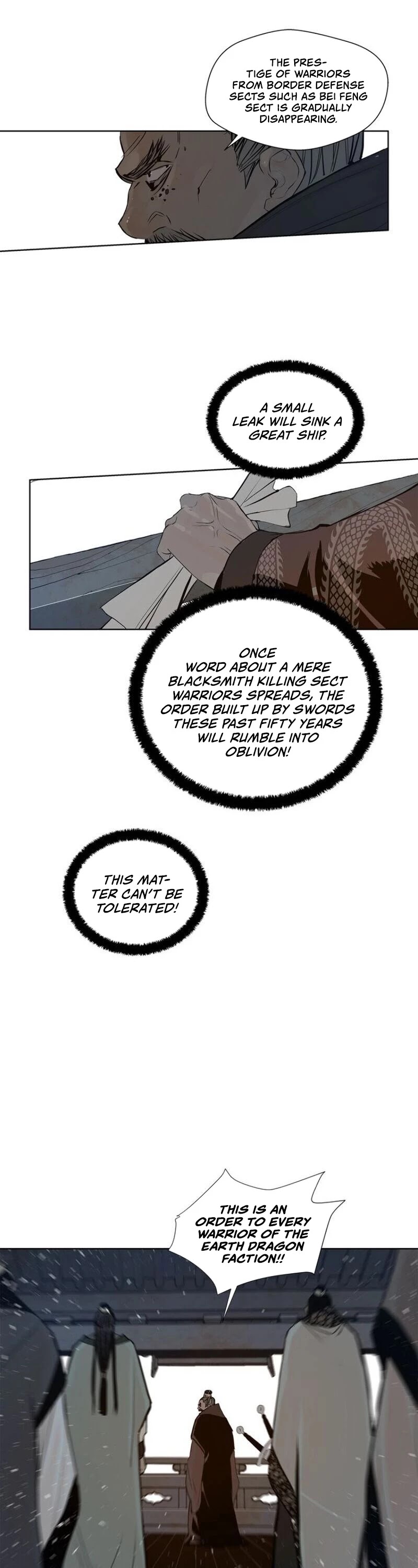 The Sword of Glory Chapter 38 page 11 - Chapter 38: A Mutual Enemy <01>