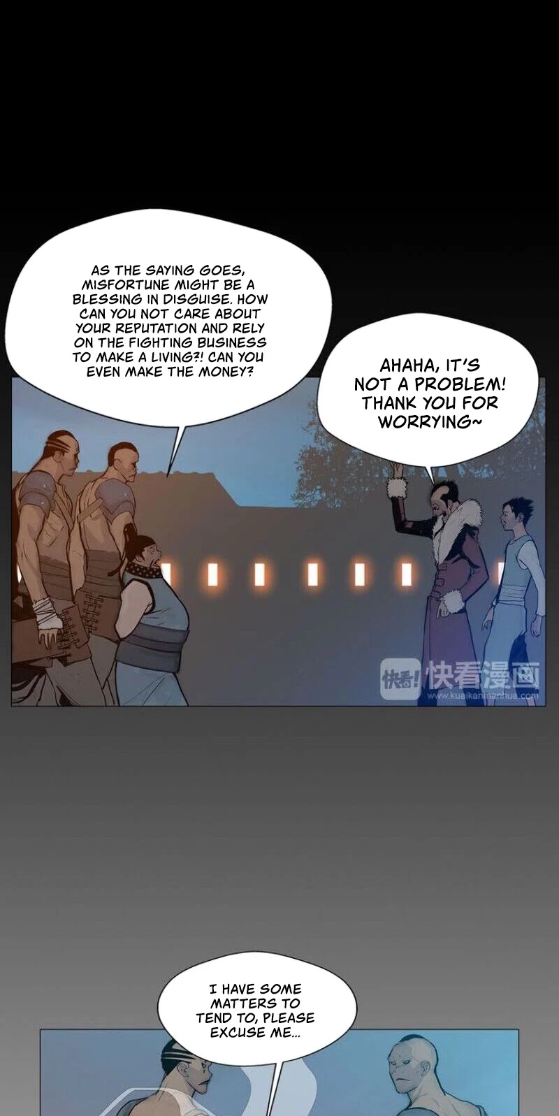 The Sword of Glory Chapter 6 page 12 - Chapter 6: Hanging onto a Thread