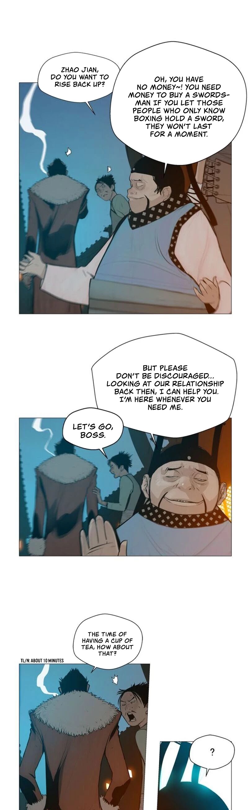 The Sword of Glory Chapter 6 page 14 - Chapter 6: Hanging onto a Thread