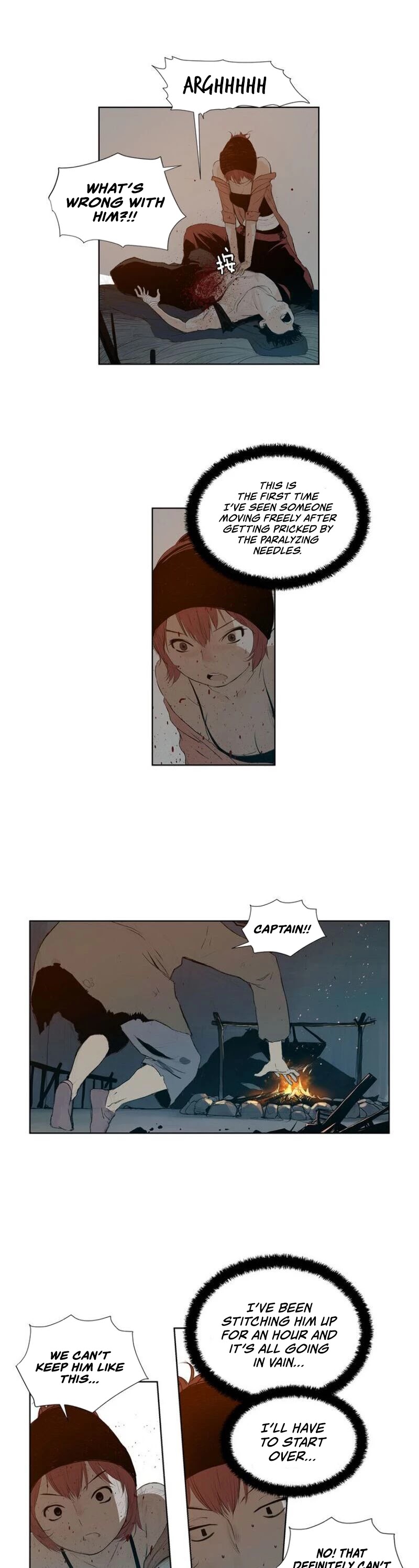 The Sword of Glory Chapter 6 page 2 - Chapter 6: Hanging onto a Thread