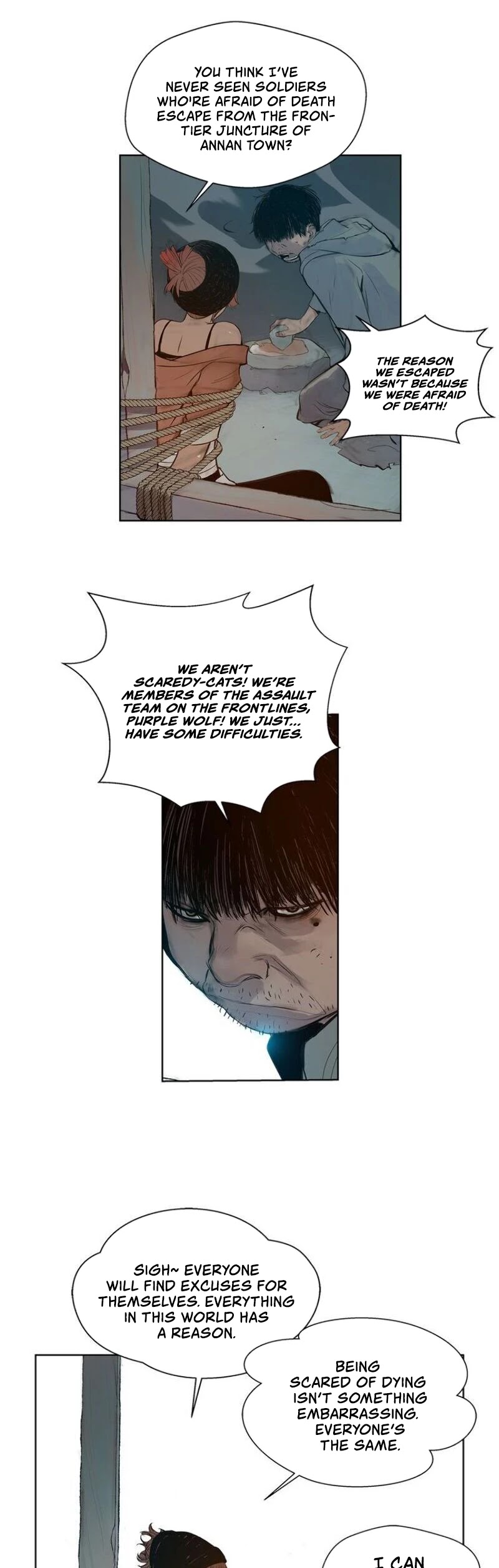 The Sword of Glory Chapter 6 page 24 - Chapter 6: Hanging onto a Thread