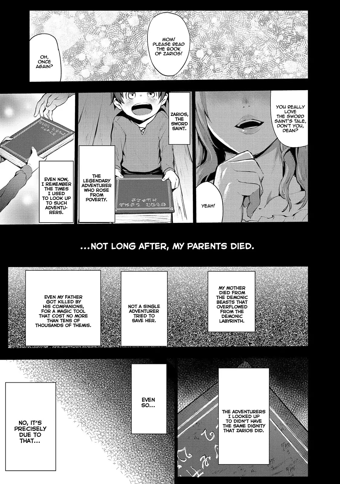 The Sword of Princess Gluttony Chapter 1 page 2 - Chapter 1: Dean, the courier