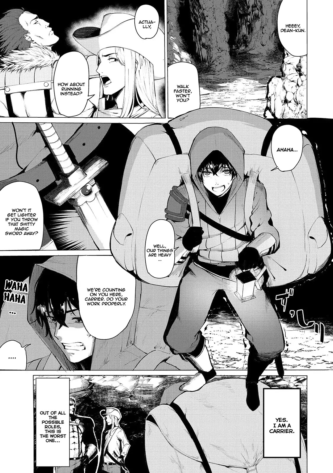 The Sword of Princess Gluttony Chapter 1 page 4 - Chapter 1: Dean, the courier