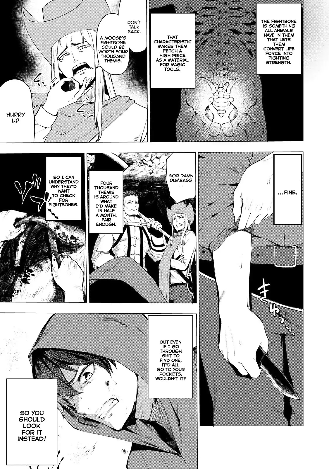 The Sword of Princess Gluttony Chapter 1 page 8 - Chapter 1: Dean, the courier