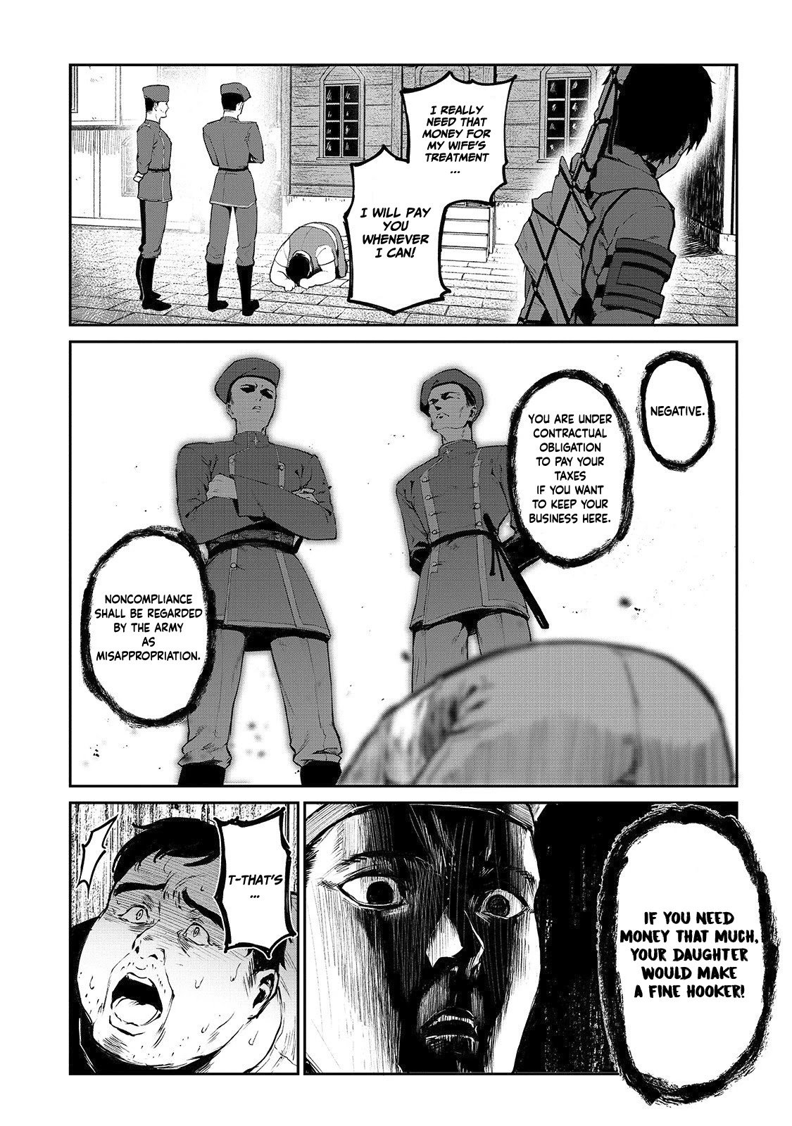 The Sword of Princess Gluttony Chapter 10 page 7 - Chapter 10: The Army's Tyranny