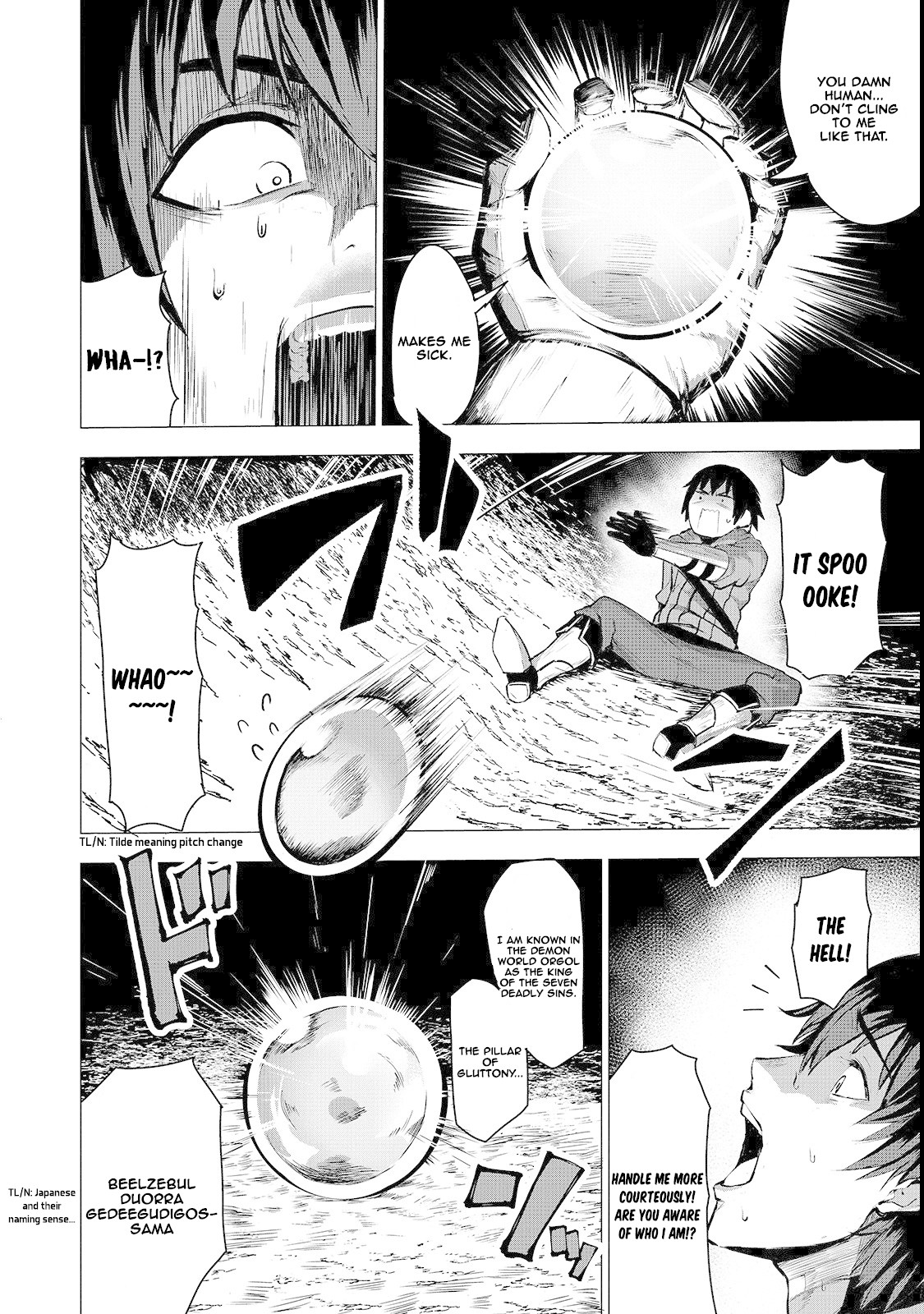 The Sword of Princess Gluttony Chapter 2 page 5 - Chapter 2: The King Of The Seven Deadly Sins