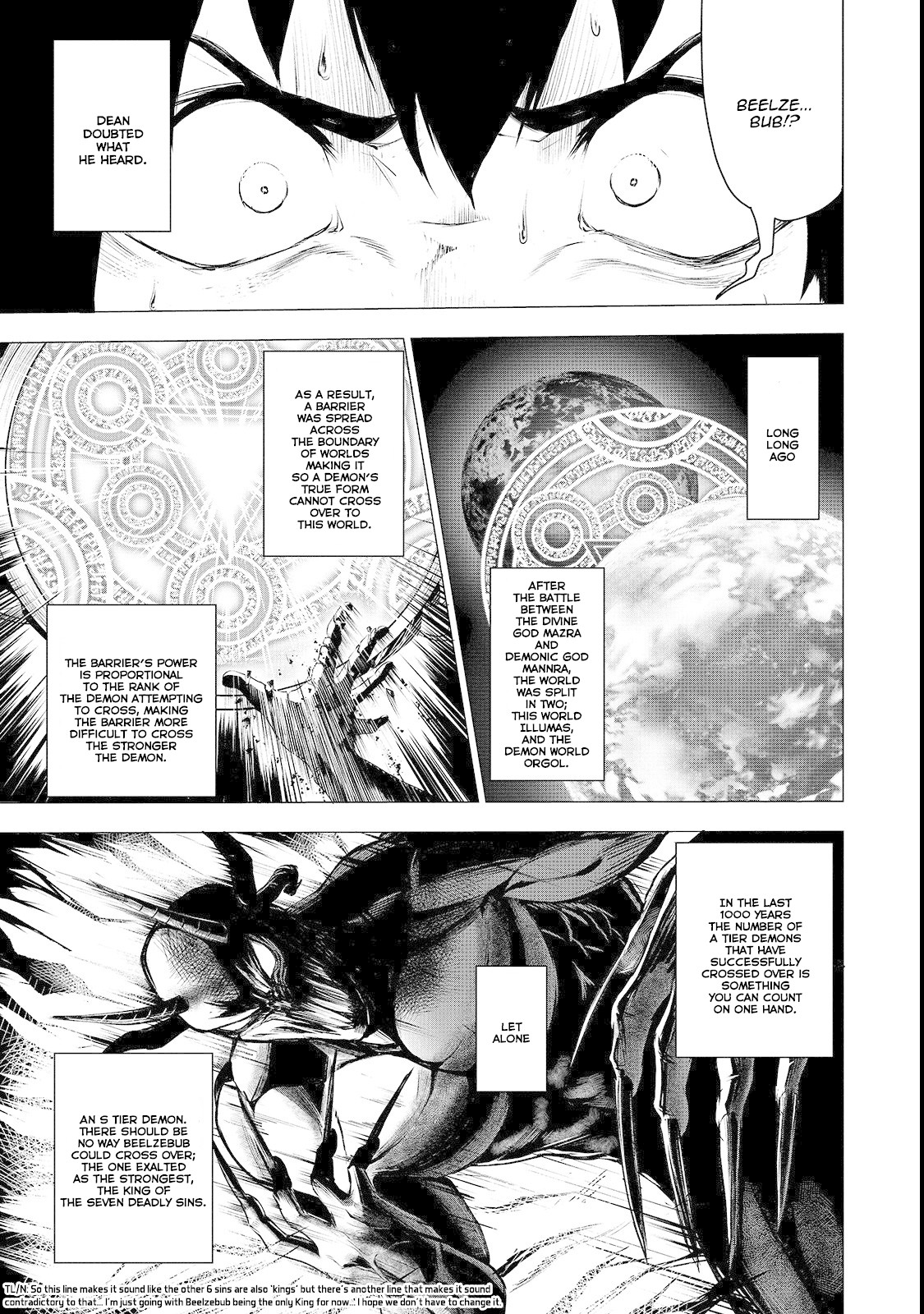 The Sword of Princess Gluttony Chapter 2 page 6 - Chapter 2: The King Of The Seven Deadly Sins