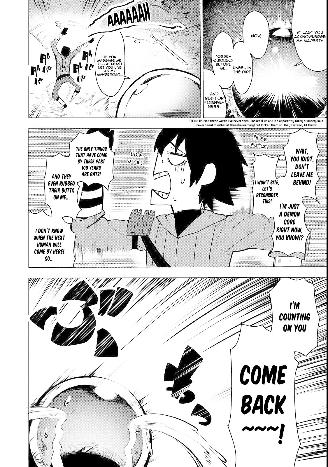 The Sword of Princess Gluttony Chapter 2 page 7 - Chapter 2: The King Of The Seven Deadly Sins