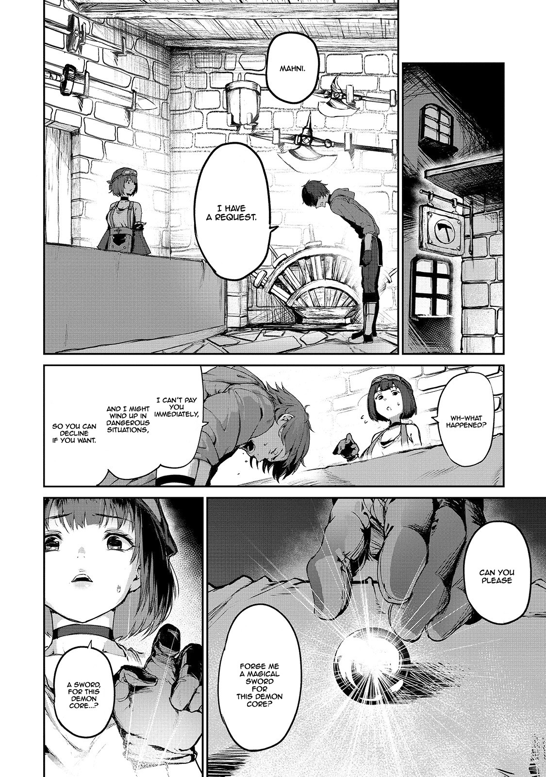 The Sword of Princess Gluttony Chapter 5 page 17 - Chapter 5: I Wish To Be Stronger
