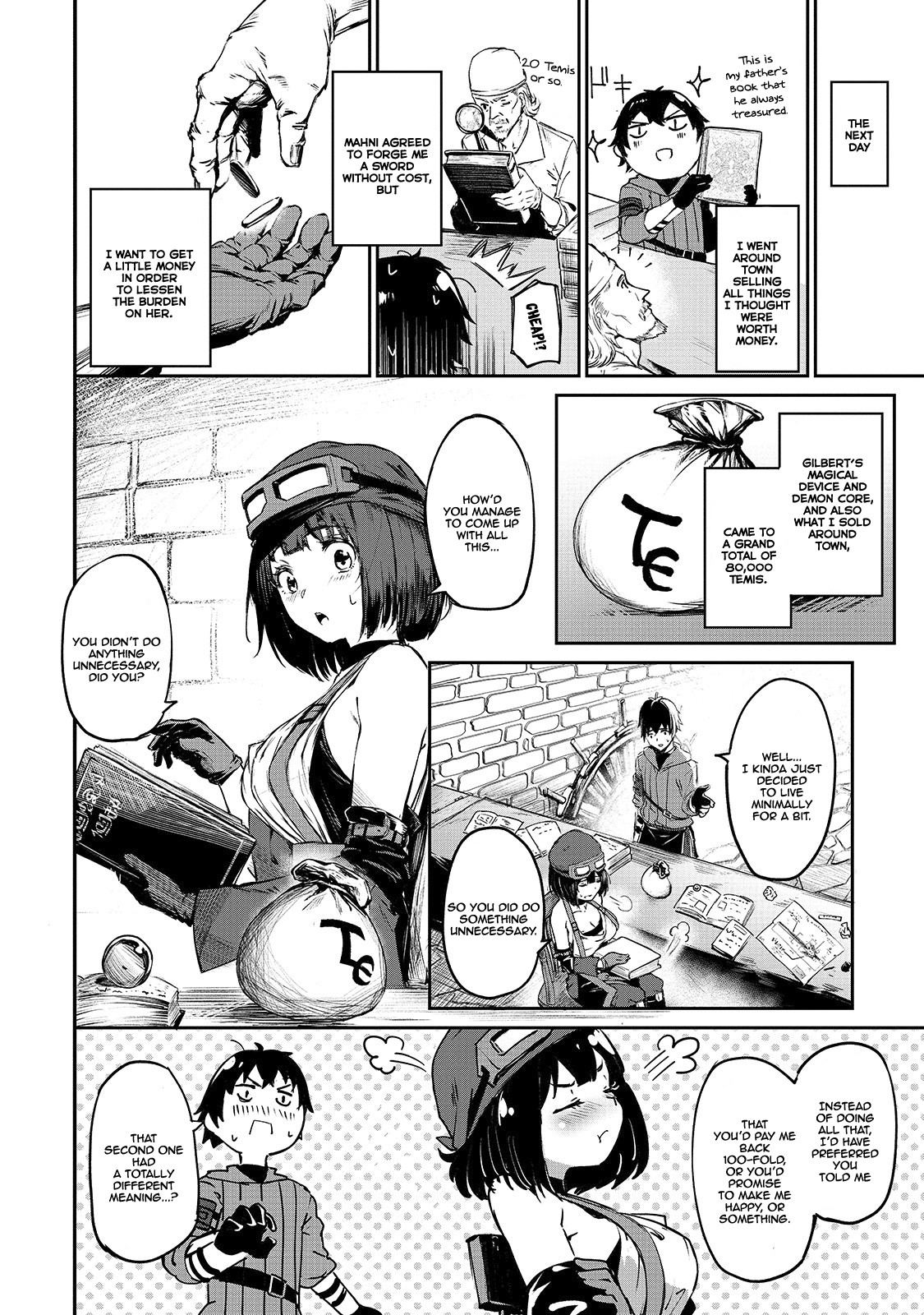 The Sword of Princess Gluttony Chapter 5 page 21 - Chapter 5: I Wish To Be Stronger