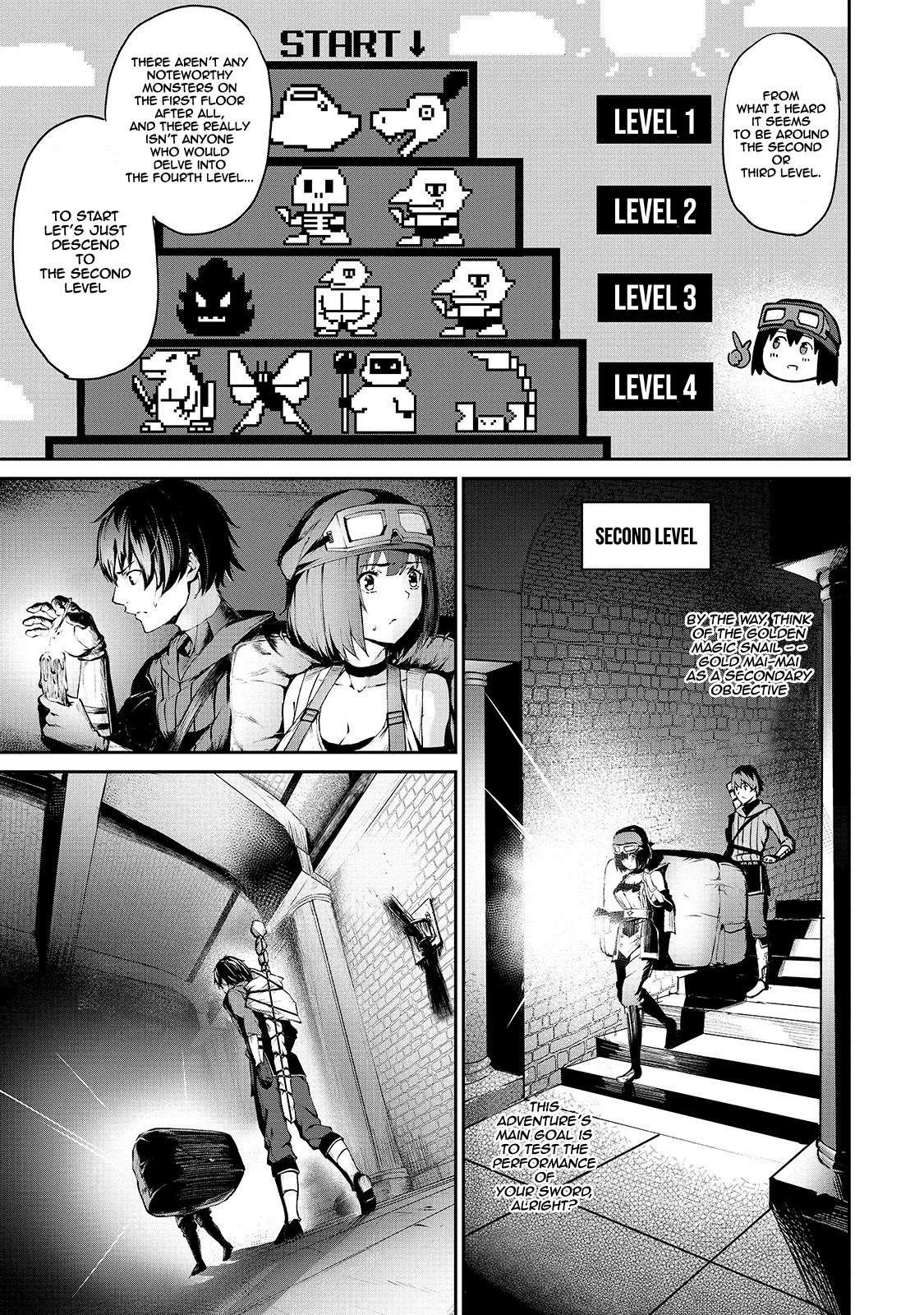 The Sword of Princess Gluttony Chapter 6 page 12 - Chapter 6: Their First Adventure