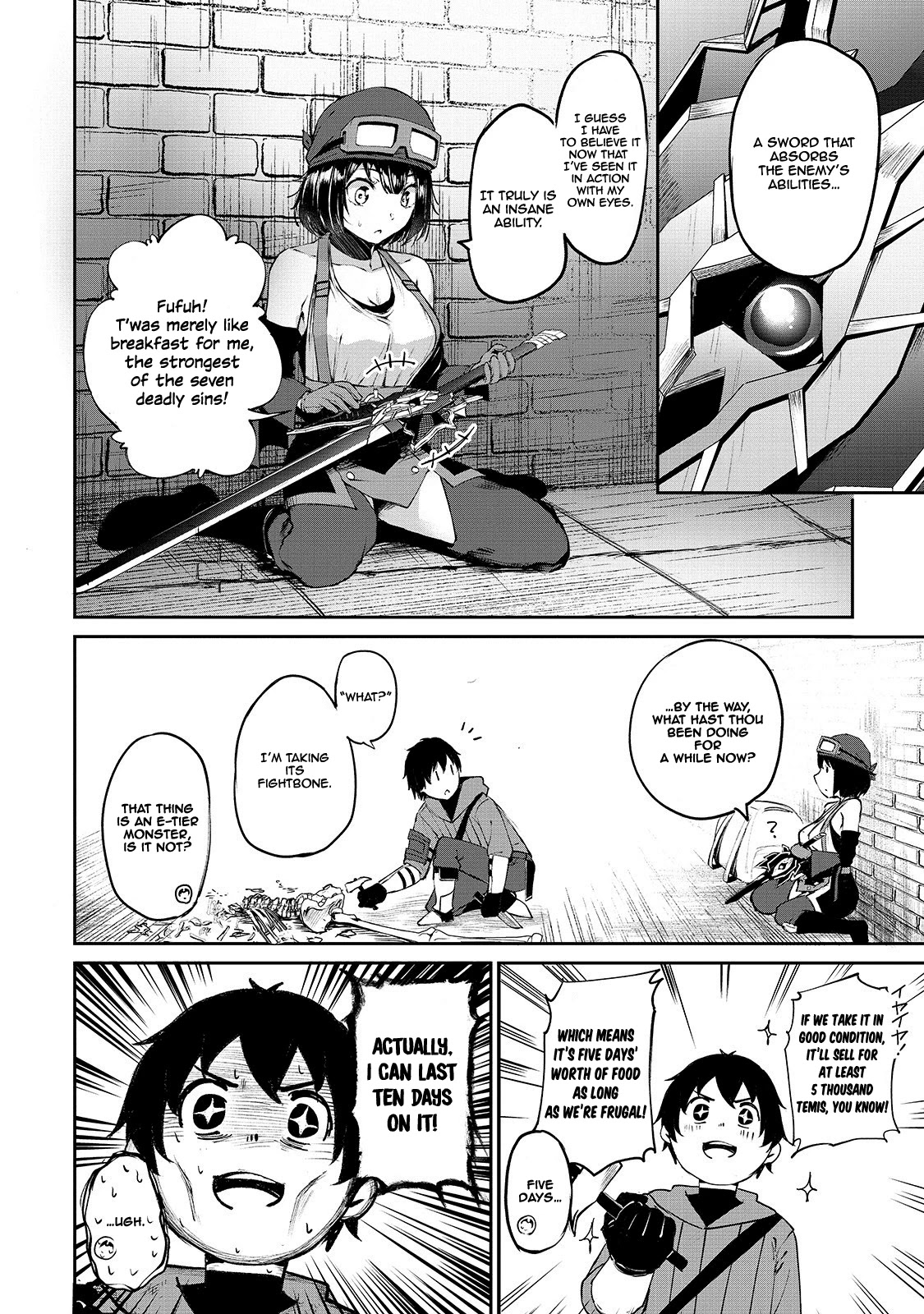 The Sword of Princess Gluttony Chapter 7 page 3 - Chapter 7: [Chase The Gold Mai-Mai!]
