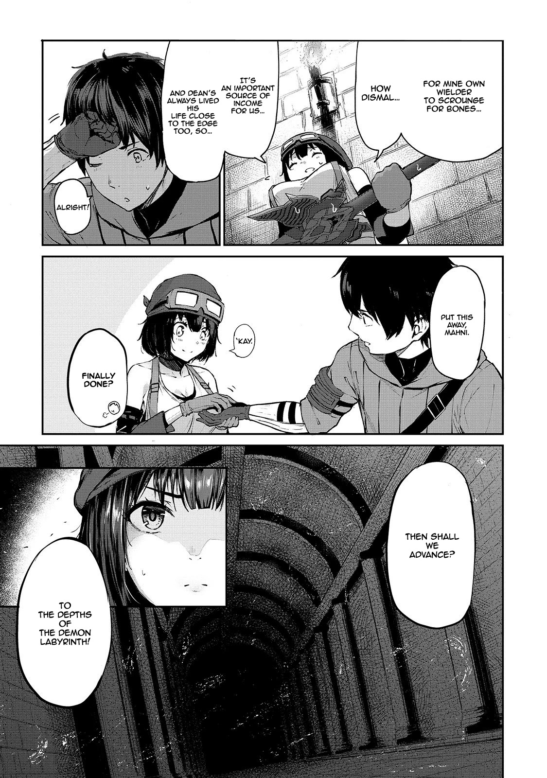 The Sword of Princess Gluttony Chapter 7 page 4 - Chapter 7: [Chase The Gold Mai-Mai!]