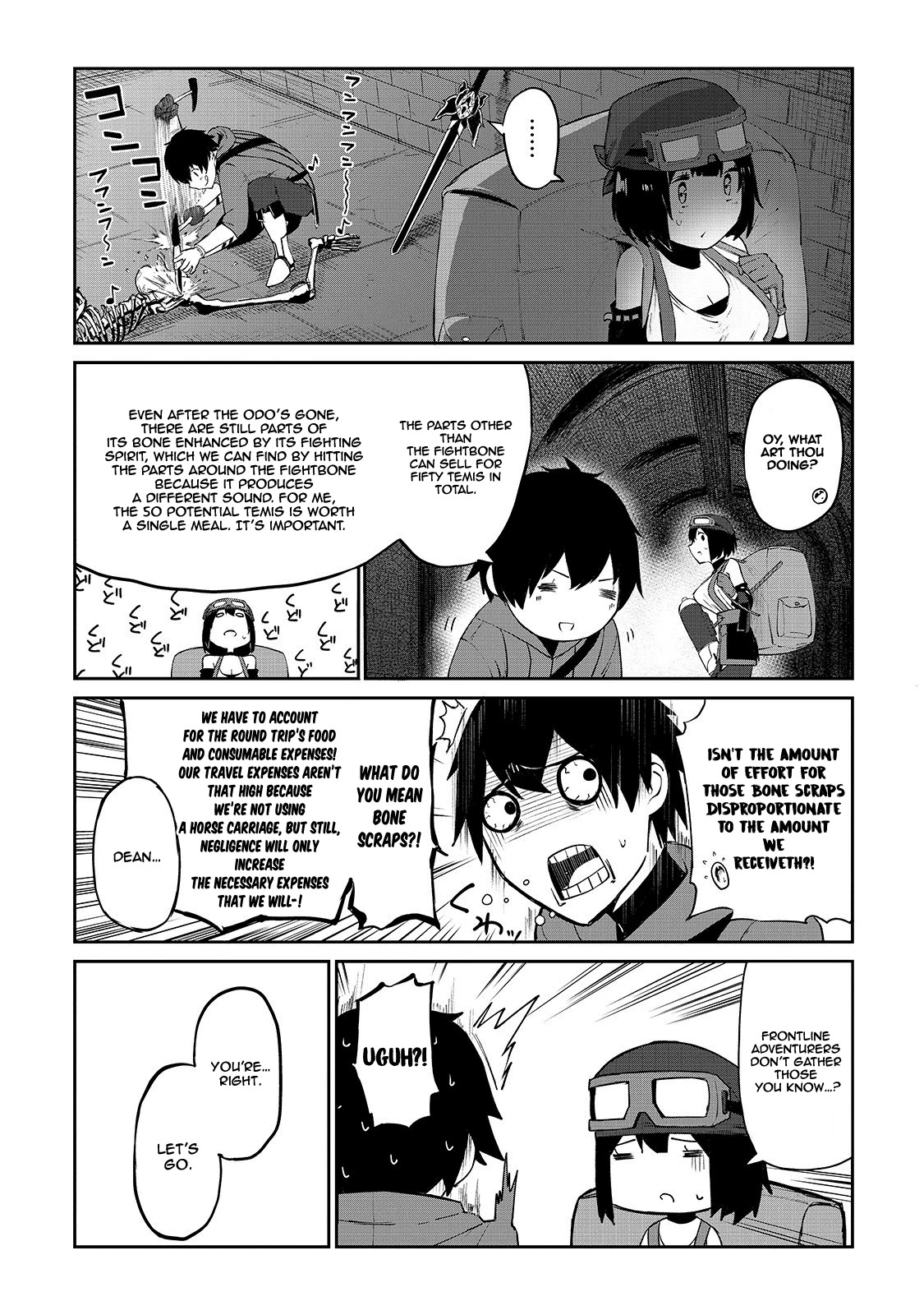 The Sword of Princess Gluttony Chapter 7 page 5 - Chapter 7: [Chase The Gold Mai-Mai!]