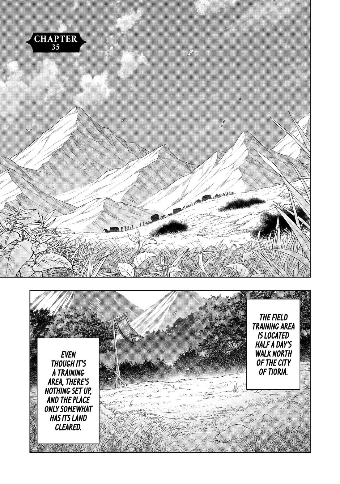 The Swordsman Called the Countless Swords Sorcerer Chapter 35 page 1 - Chapter 35