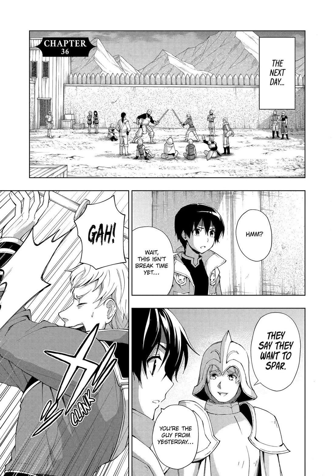The Swordsman Called the Countless Swords Sorcerer Chapter 36 page 1 - Chapter 36