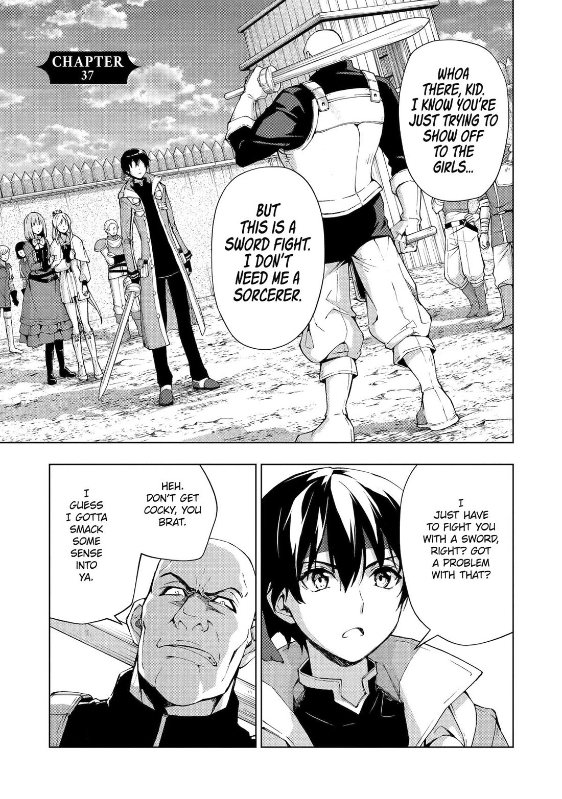 The Swordsman Called the Countless Swords Sorcerer Chapter 37 page 1 - Chapter 37
