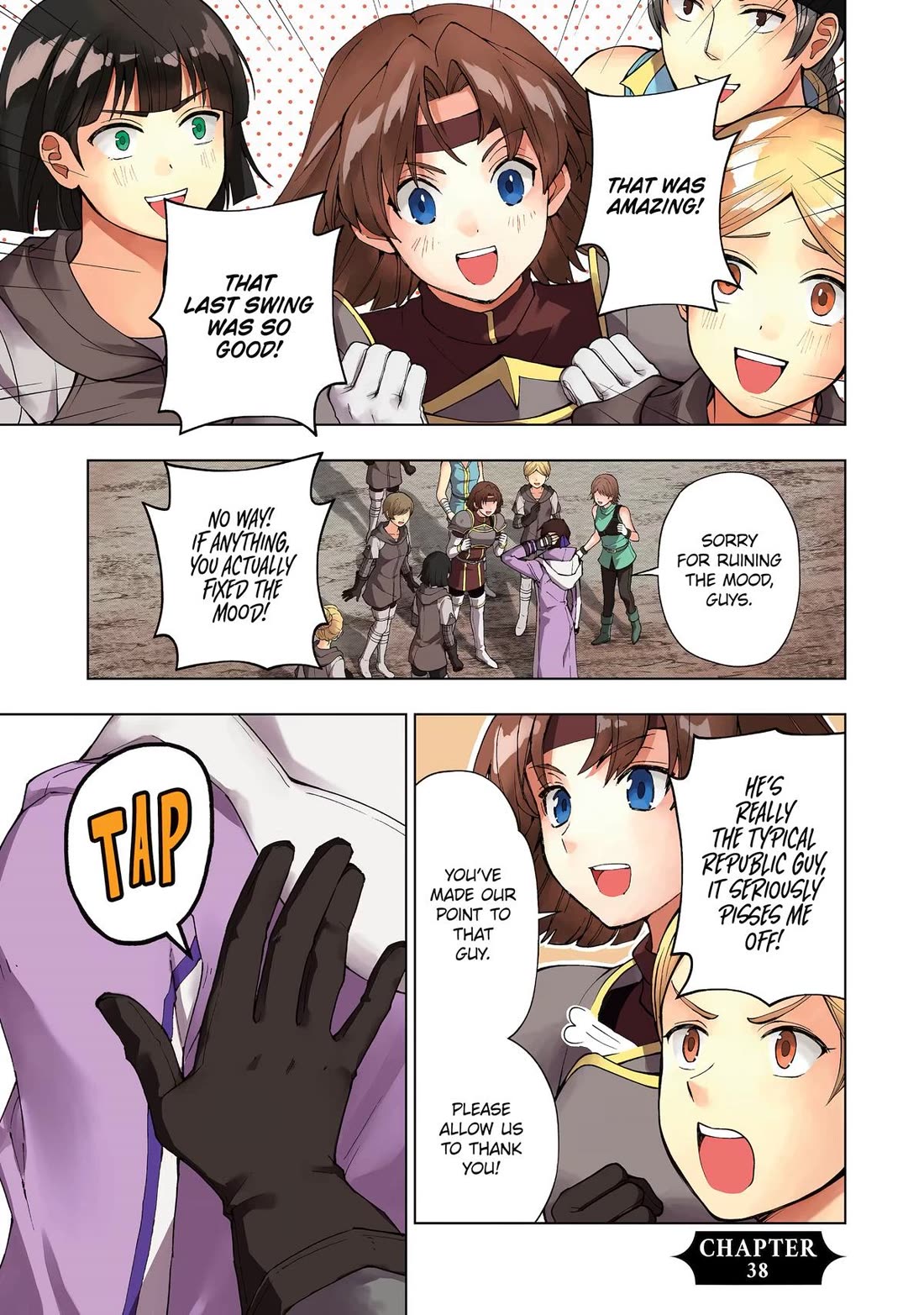 The Swordsman Called the Countless Swords Sorcerer Chapter 38 page 1 - Chapter 38