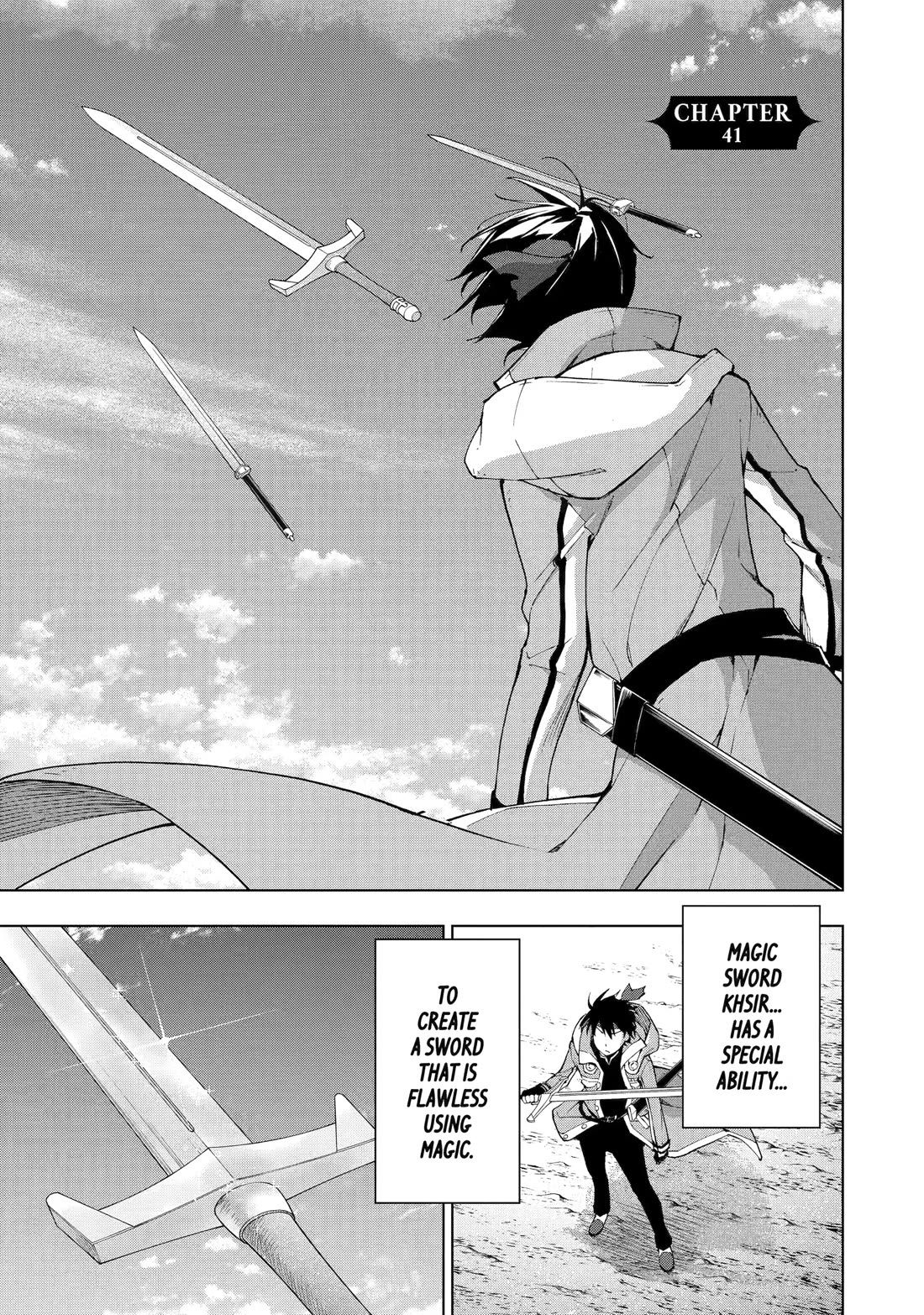 The Swordsman Called the Countless Swords Sorcerer Chapter 41 page 1 - Chapter 41
