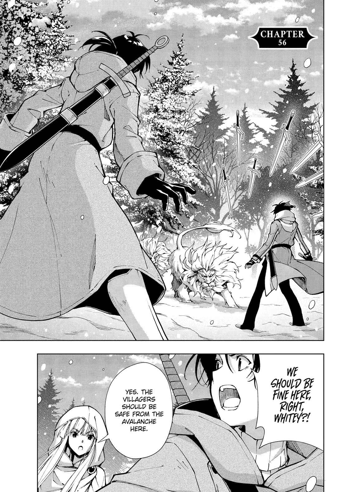 The Swordsman Called the Countless Swords Sorcerer Chapter 56 page 1 - Chapter 56