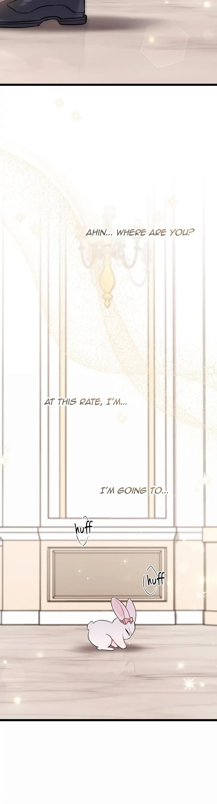 The Symbiotic Relationship Between a Rabbit and a Black Panther Chapter 101 page 25 - Chapter 101: Why can't you speak rabbit?! GAH!
