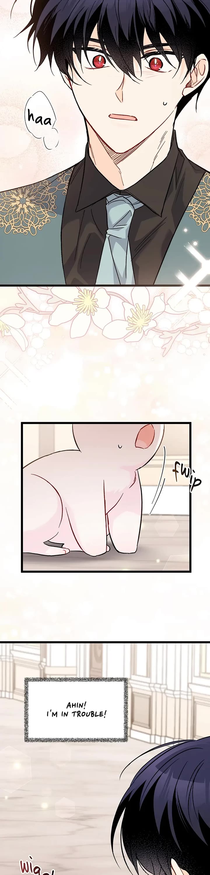 The Symbiotic Relationship Between a Rabbit and a Black Panther Chapter 101 page 28 - Chapter 101: Why can't you speak rabbit?! GAH!
