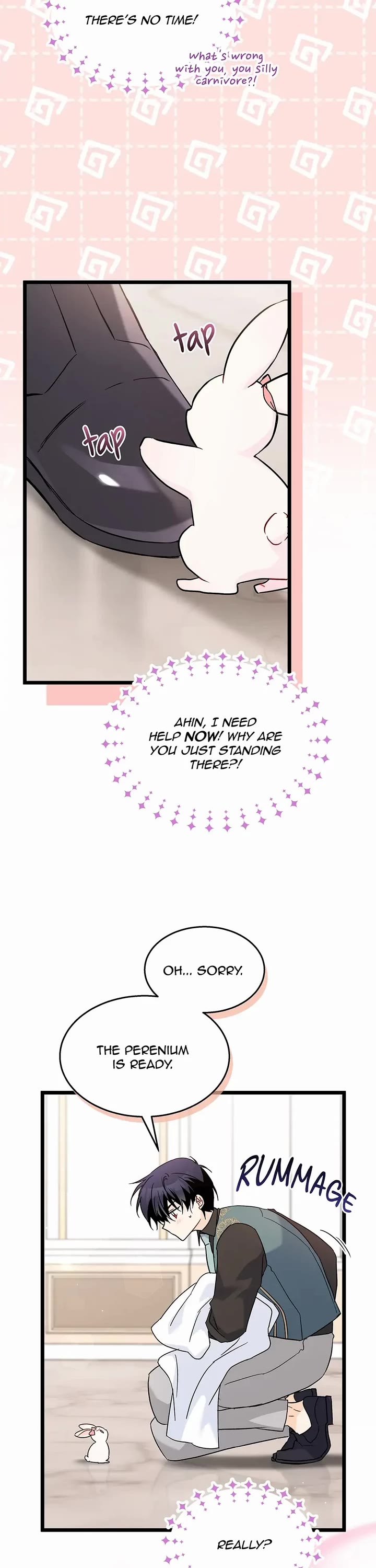 The Symbiotic Relationship Between a Rabbit and a Black Panther Chapter 101 page 31 - Chapter 101: Why can't you speak rabbit?! GAH!