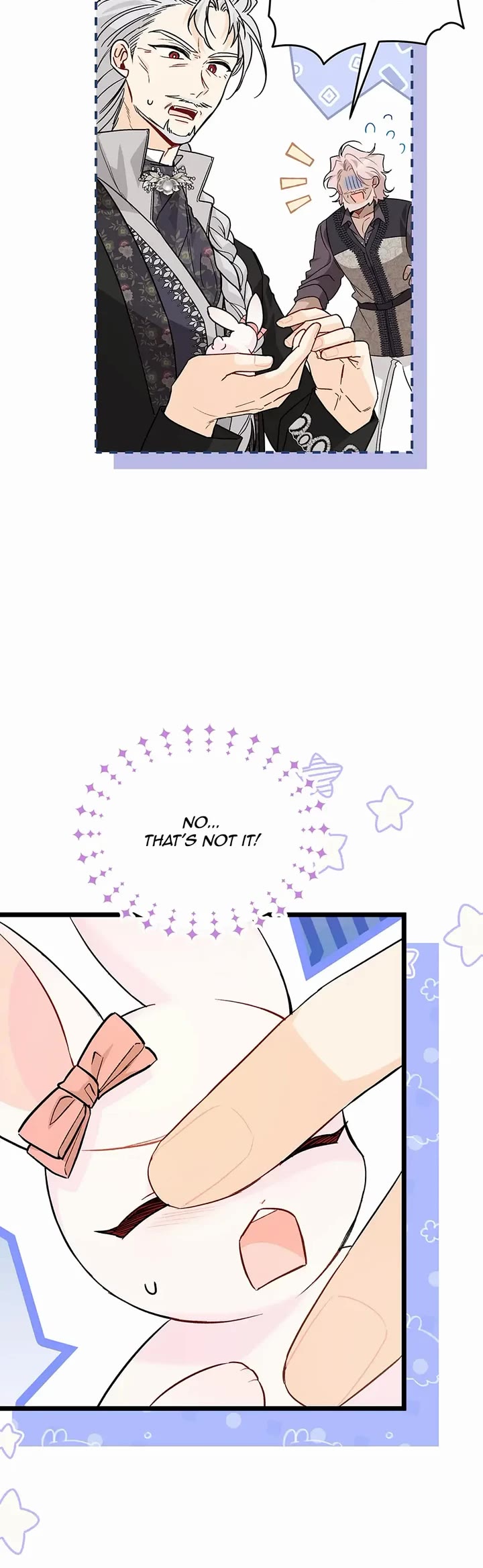 The Symbiotic Relationship Between a Rabbit and a Black Panther Chapter 101 page 5 - Chapter 101: Why can't you speak rabbit?! GAH!