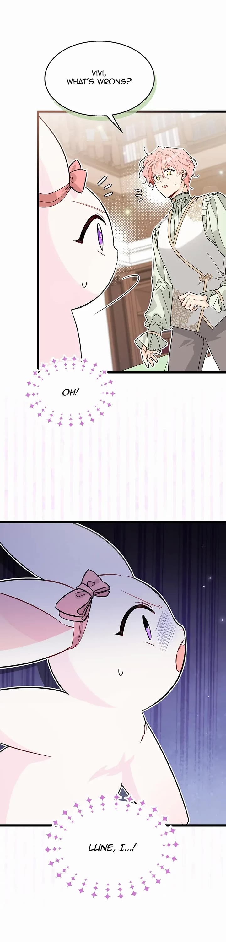 The Symbiotic Relationship Between a Rabbit and a Black Panther Chapter 101 page 6 - Chapter 101: Why can't you speak rabbit?! GAH!