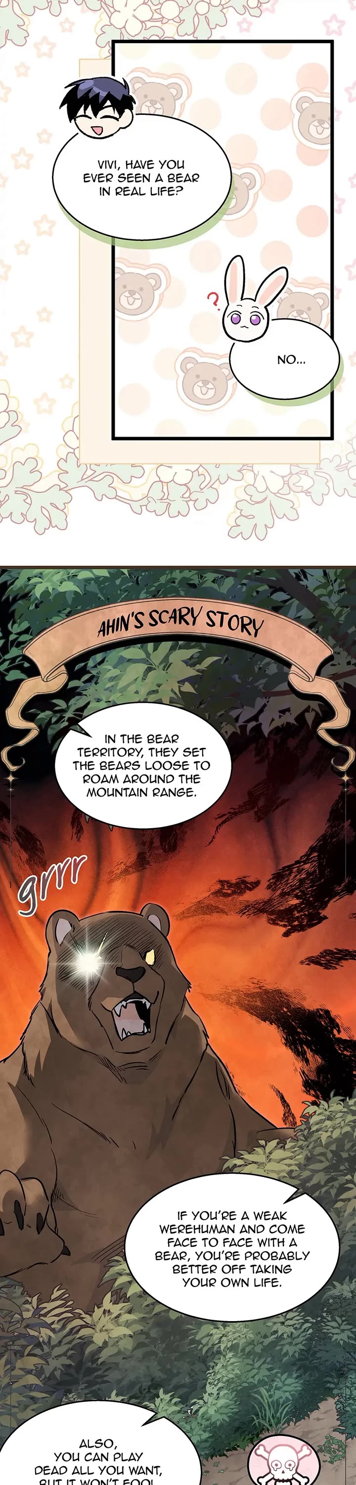 The Symbiotic Relationship Between a Rabbit and a Black Panther Chapter 111 page 11 - Chapter 111: When will Vivi go CHOMP CHOMP?!