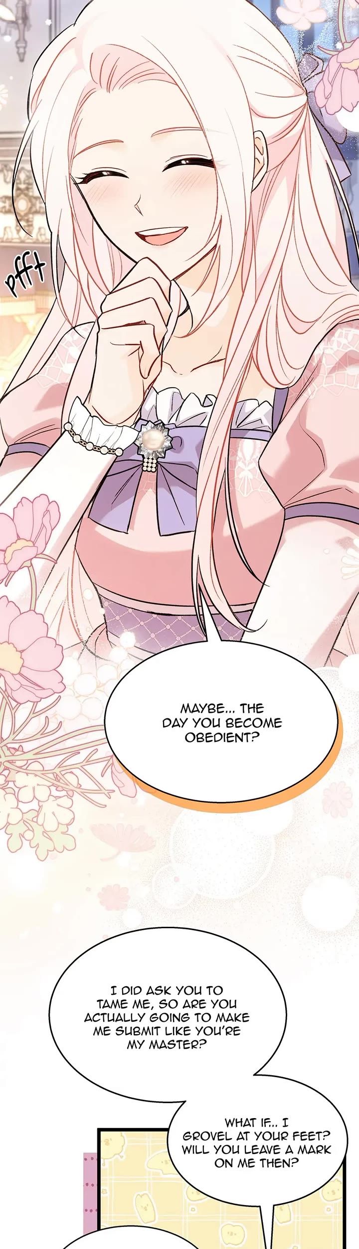 The Symbiotic Relationship Between a Rabbit and a Black Panther Chapter 111 page 24 - Chapter 111: When will Vivi go CHOMP CHOMP?!