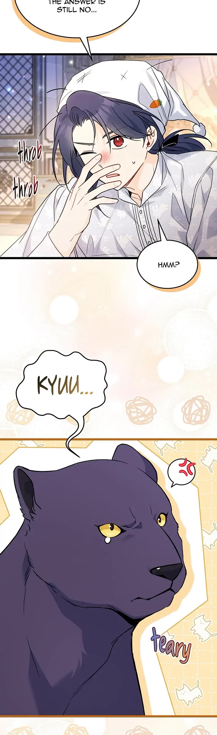 The Symbiotic Relationship Between a Rabbit and a Black Panther Chapter 111 page 35 - Chapter 111: When will Vivi go CHOMP CHOMP?!