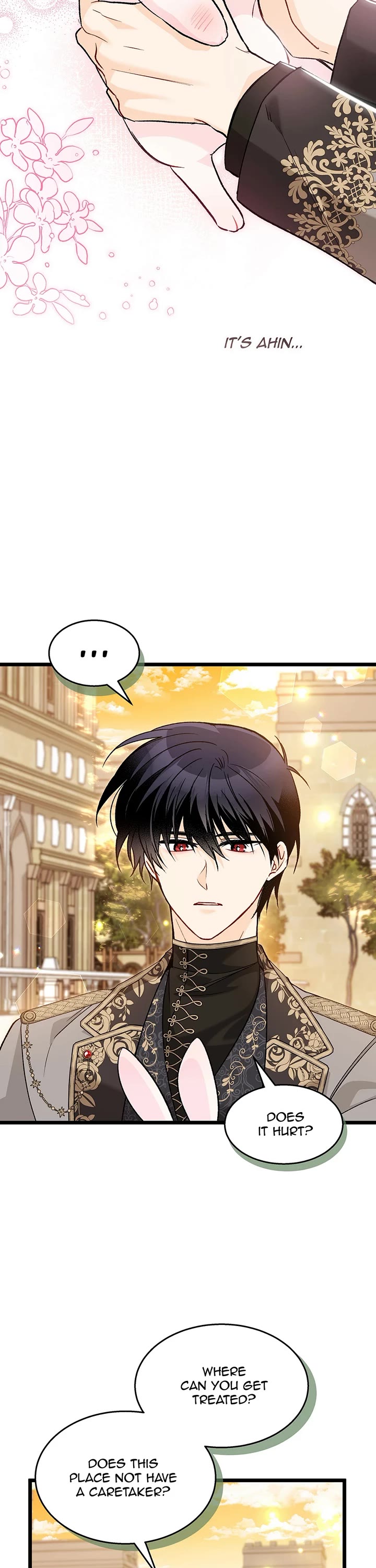 The Symbiotic Relationship Between a Rabbit and a Black Panther Chapter 128 page 13 - Chapter 128: Questioning Ahin's Eyes