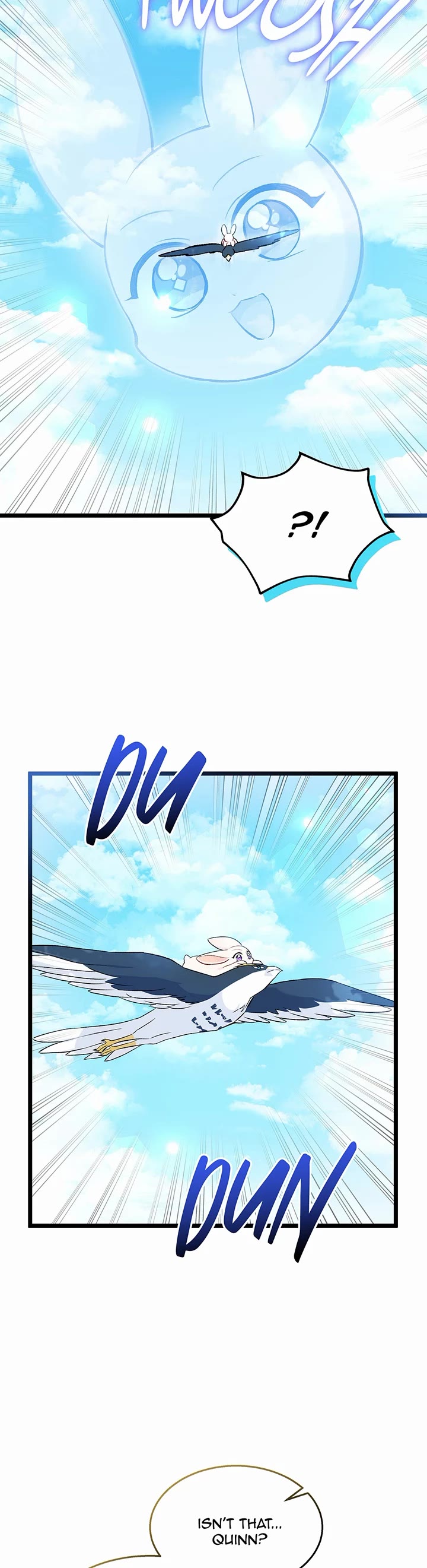 The Symbiotic Relationship Between a Rabbit and a Black Panther Chapter 133 page 20 - Chapter 133: a bird? a plane? no! a RABBIT!