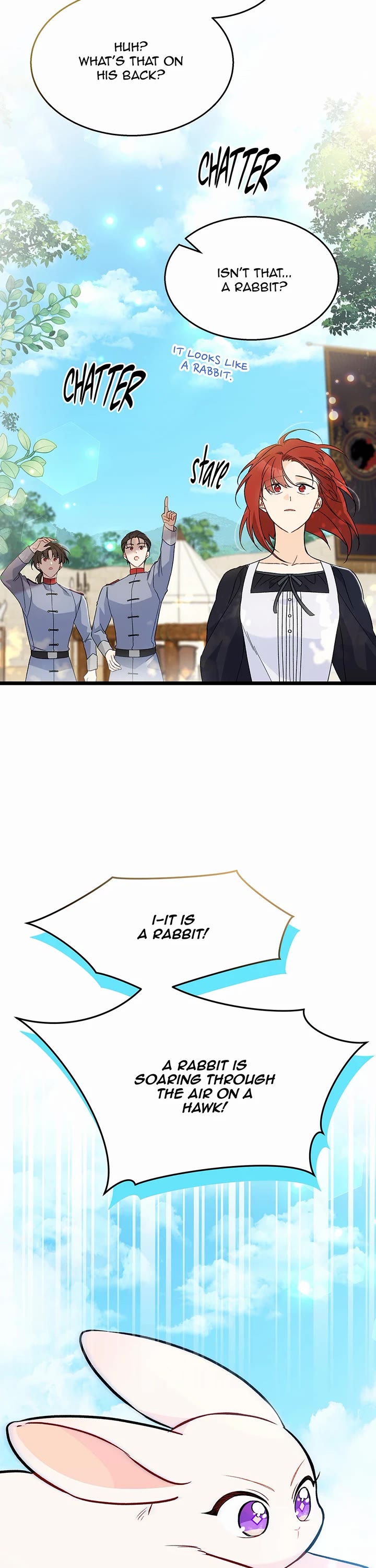 The Symbiotic Relationship Between a Rabbit and a Black Panther Chapter 133 page 21 - Chapter 133: a bird? a plane? no! a RABBIT!