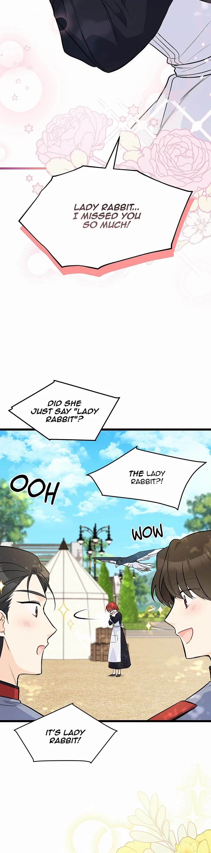 The Symbiotic Relationship Between a Rabbit and a Black Panther Chapter 133 page 34 - Chapter 133: a bird? a plane? no! a RABBIT!