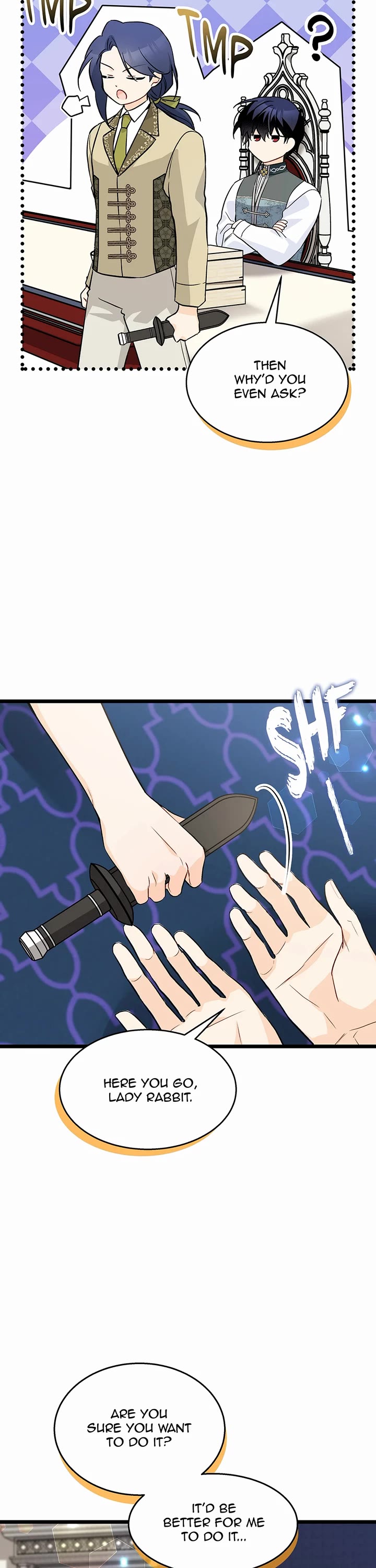 The Symbiotic Relationship Between a Rabbit and a Black Panther Chapter 141 page 21 - Chapter 141: Change of Stabbing Plans
