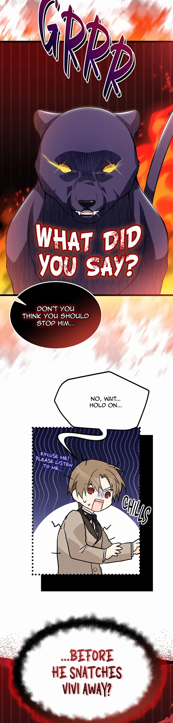 The Symbiotic Relationship Between a Rabbit and a Black Panther Chapter 146 page 22 - Chapter 146: rawr! scary! attack! grrrrr!