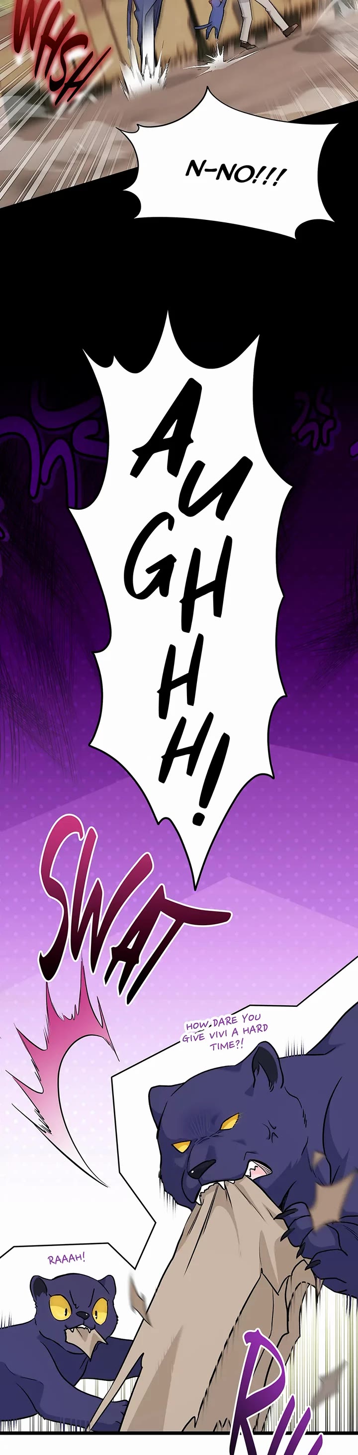 The Symbiotic Relationship Between a Rabbit and a Black Panther Chapter 146 page 24 - Chapter 146: rawr! scary! attack! grrrrr!