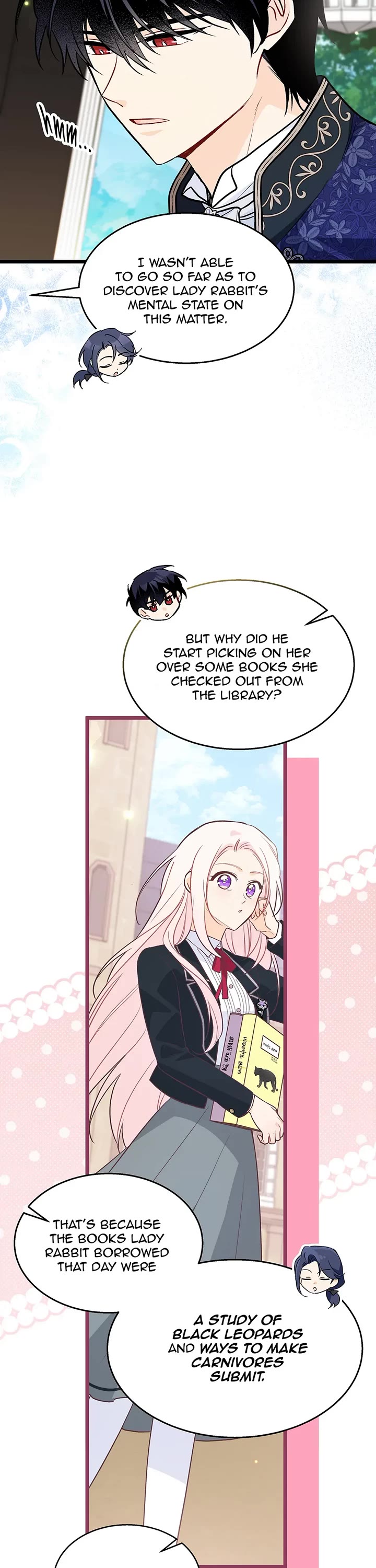 The Symbiotic Relationship Between a Rabbit and a Black Panther Chapter 146 page 3 - Chapter 146: rawr! scary! attack! grrrrr!