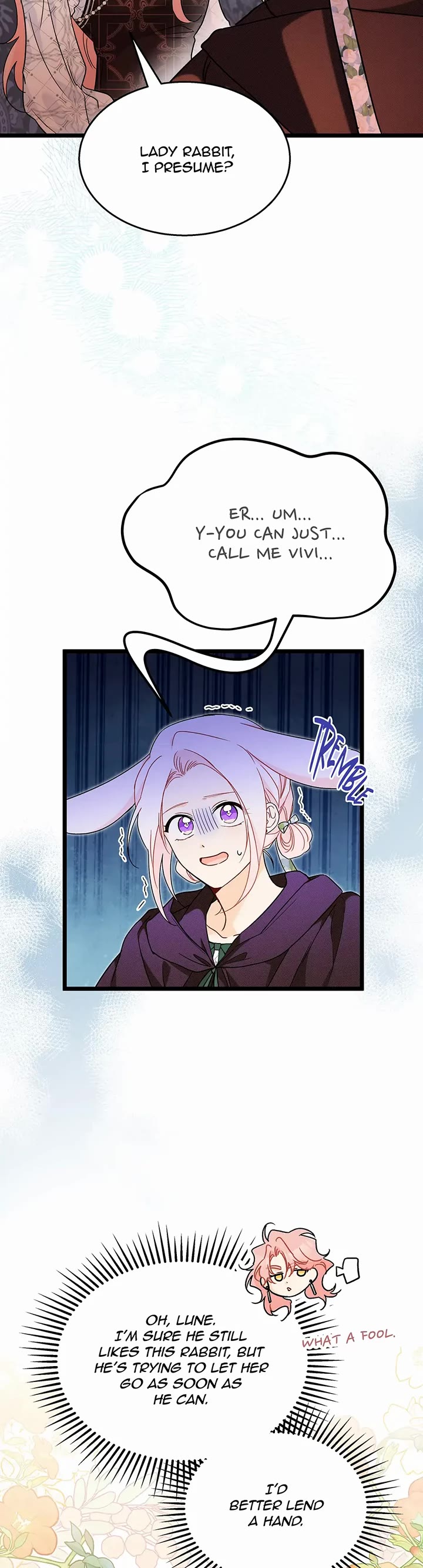 The Symbiotic Relationship Between a Rabbit and a Black Panther Chapter 157 page 25 - Chapter 157: Special Episode 7: oh my GOSH, Lune is COOL